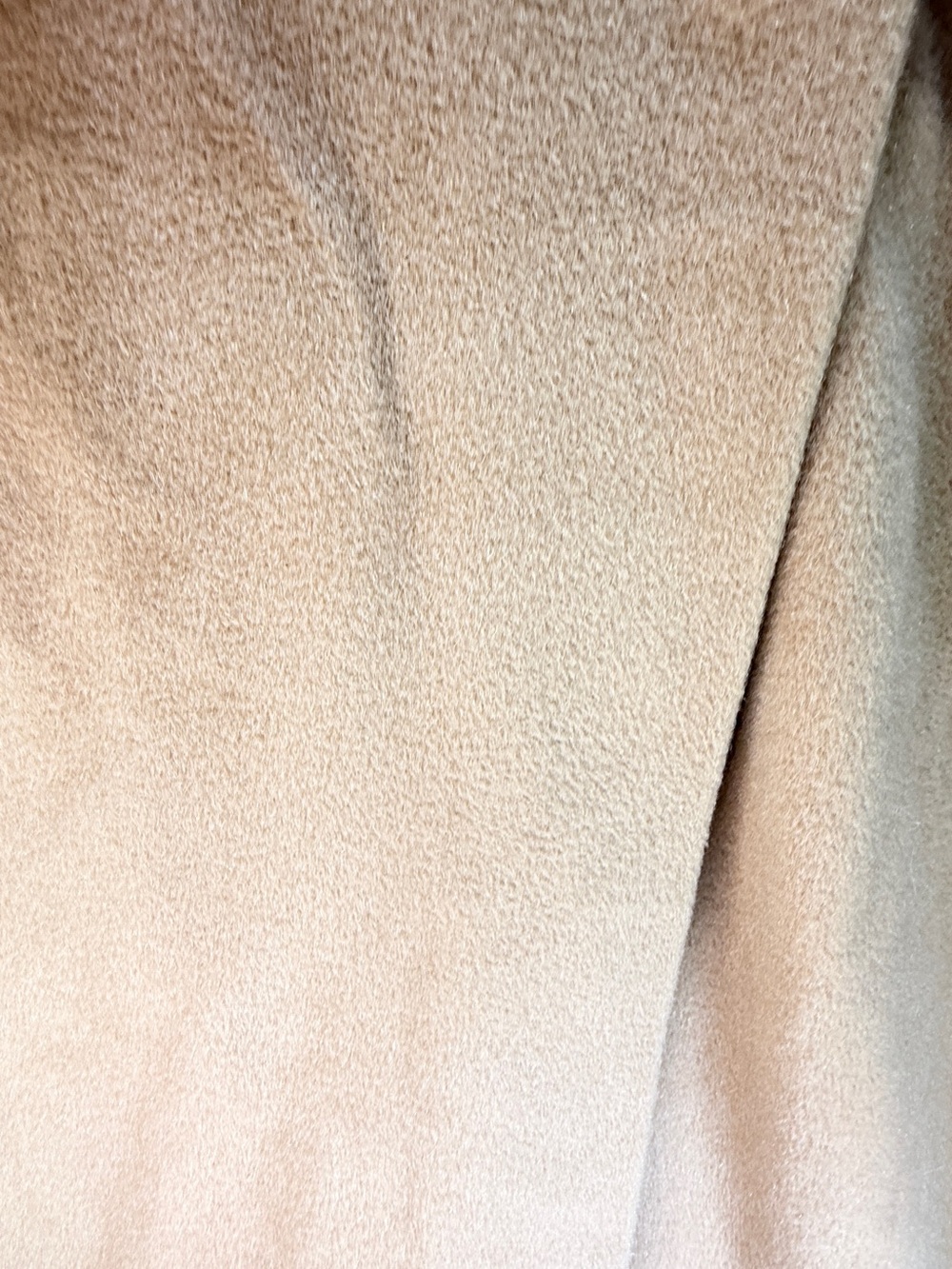 Vintage Worumbo 100 Pure Wool Maxi Coat Union Made Camel Womens Small - Picture 8 of 13
